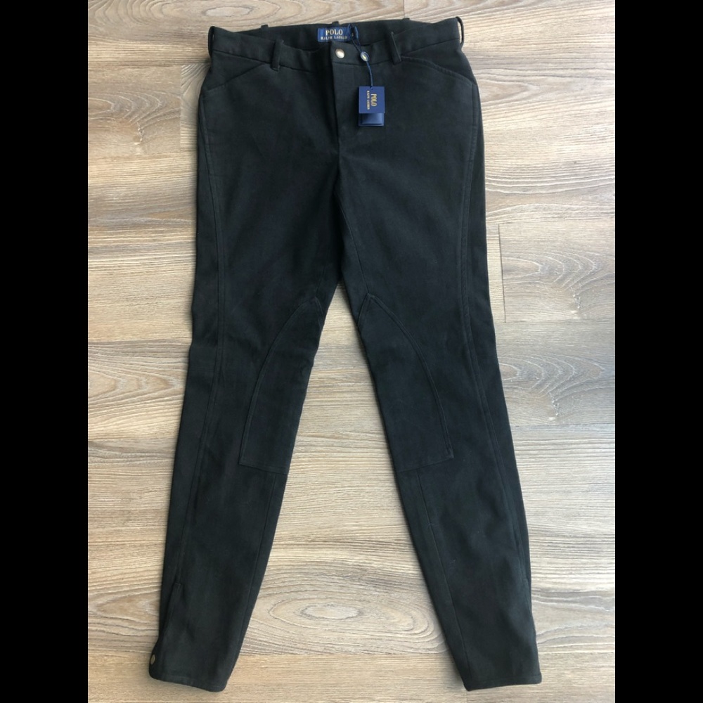 Polo Ralph Lauren Black Jodhpur Pants